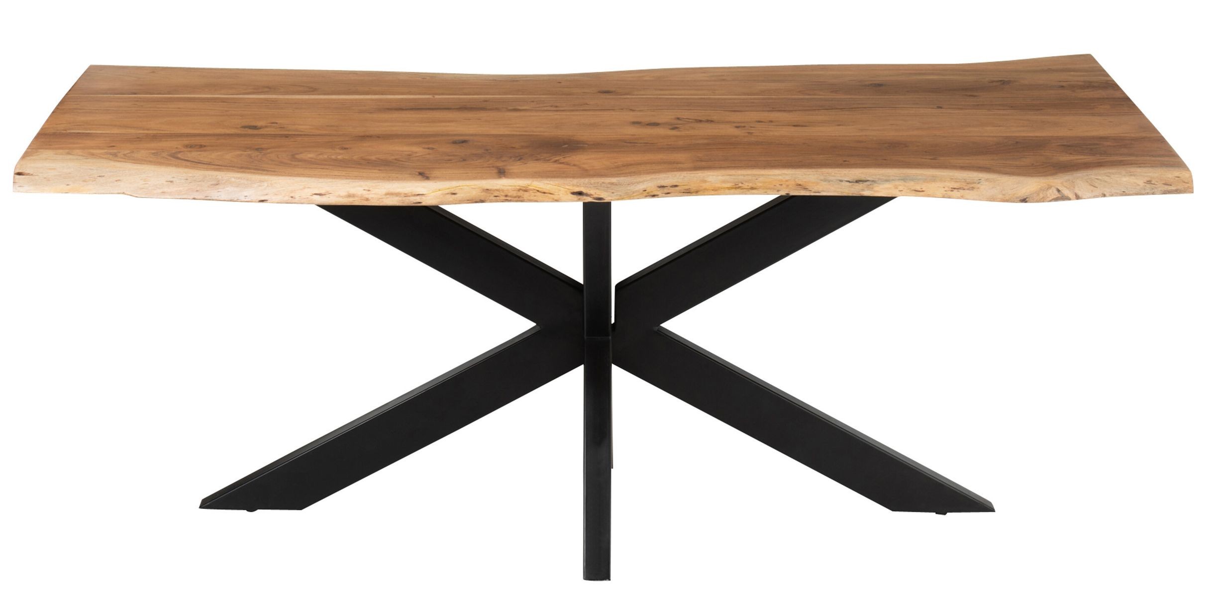 Obdélníkový jídelní stůl s deskou z akáciového dřeva Gerard Acacia - 200*90*76 cm J-Line by Jolipa Obdélníkový jídelní stůl s deskou z akáciového dřeva Gerard Acacia - 200*90*76 cm J-Line by Jolipa