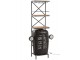 Černý retro bar na skleničky a láhve vína Tractor Bar - 87*37*181cm J-Line by Jolipa