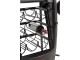 Černý retro bar na skleničky a láhve vína Tractor Bar - 87*37*181cm J-Line by Jolipa