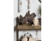 Hnědá antik dekorace slepice - 13*9*20 cm Clayre & Eef