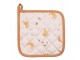Béžová bavlněná chňapka - podložka Your Favorite Breakfast - 20*20 cm Clayre & Eef