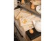 Béžová bavlněná utěrka Your Favorite Breakfast - 50*70 cm Clayre & Eef