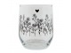 Sklenička na nápoj s květinami Flora And Fauna - Ø 8*9 cm / 300 ml Clayre & Eef