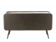 Černá kovovo-dřevěná komoda se šuplíky na nožičkách Closet High - 145*45*78 cm J-Line by Jolipa