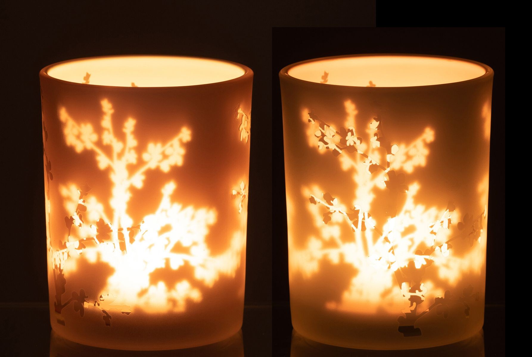 2ks růžový a modrý skleněný svícen na čajovou svíčku Sakura - Ø 10*12cm J-Line by Jolipa 2ks růžový a modrý skleněný svícen na čajovou svíčku Sakura - Ø 10*12cm J-Line by Jolipa