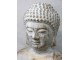 Bílo - zlatá antik dekorace socha Buddha Vittel - 23*17*28cm Chic Antique