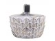 Bílo - zlatá antik olejová lampa Vittel - Ø 18*11 cm/ 90ml Chic Antique