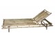 Přírodní bambusové lehátko Bamboo Pliable - 200*70*30cm Chic Antique