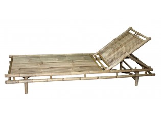 Přírodní bambusové lehátko Chair Bamboo Lyon - 210*80*28cm