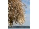 Bambusový slunečník se střechou z listů Parasol Bamboo - ∅ 160*240 cm Chic Antique