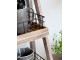 Hnědý antik dřevěný regál s košíky Cart No 5 - 42*70*170cm Chic Antique
