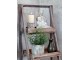 Hnědý antik dřevěný regál s košíky Cart No 5 - 42*70*170cm Chic Antique