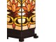 Stolní lampa Tiffany Fleur - 12*35 cm 1x E14 / Max 40W Clayre & Eef