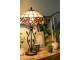 Stolní lampa Tiffany s růžemi Rosalin - Ø 35*61 cm 2x E27/60W Clayre & Eef