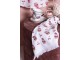 Bílý kuchyňský froté ručník s dortíčky Cherry Cupcake - 40*66 cm Clayre & Eef
