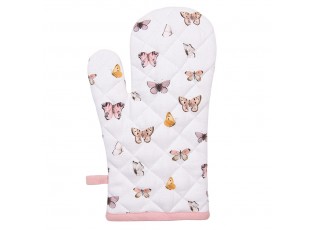 Bavlněná chňapka rukavice s motýlky Butterfly Paradise - 18*30 cm