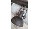 Industriální černé antik kovové nástěnné světlo Fact ceiling - 85*19*30cm / E14 Chic Antique