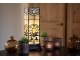 Stolní lampa Tiffany Fleur - 12*35 cm 1x E14 / Max 40W Clayre & Eef