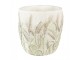 Cementový obal na květináč s jitrocelem Plantain S - Ø13*13 cm Clayre & Eef