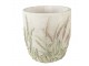 Cementový obal na květináč s jitrocelem Plantain L - Ø20*20 cm Clayre & Eef