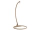 Béžové závěsné ratanové křeslo Bule Beige - 113*103*197 cm J-Line by Jolipa