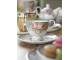 Porcelánový šálek s podšálkem Peony Rosé - Ø 9*8 / Ø 15*2 cm / 200 ml Clayre & Eef