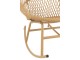 Béžové ratanové zahradní houpací křeslo Zayo Beige - 118*82*78 cm J-Line by Jolipa