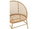 Béžové ratanové zahradní křeslo Zayo Beige - 59*74*81cm J-Line by Jolipa