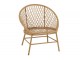 Béžové ratanové zahradní křeslo Zayo Beige - 59*74*81cm J-Line by Jolipa