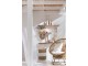 Béžové ratanové zahradní točící křeslo Zayo Beige - 88*92*100cm J-Line by Jolipa