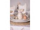 Dekorace vejce s designem hlavy králíka - 7*7*13 cm Clayre & Eef