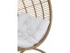 Závěsné béžové zahradní ratanové křeslo Lounge Beige -119*110*193 cm J-Line by Jolipa