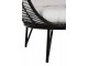 Černé ratanové zahradní křeslo Lounge Black Oval - 115*110*148 cm J-Line by Jolipa