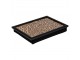 Podnos na nohy Leopard v černém rámu - 43*33*7cm Mars & More 