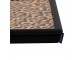Podnos na nohy Leopard v černém rámu - 43*33*7cm Mars & More 