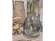 Modro-zelené dekorativní skleněné vejce - 13*13*19 cm Clayre & Eef