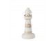 Dřevěná dekorace maják Lighthouse Alabasia Wood S - Ø7*15cm J-Line by Jolipa