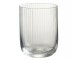 Sklenička na vodu s voubkováním Ralph - Ø7*9cm / 260ml J-Line by Jolipa