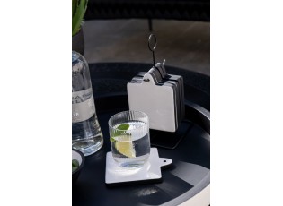 Sklenička na vodu s vroubkováním Ralph - Ø7*9cm / 260ml
