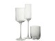 Sklenička na víno s voubkováním Ralph - Ø7*23cm / 370ml J-Line by Jolipa