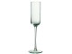 Mentolová sklenička na šampaňské s vroubkováním Ralph - Ø7*26cm / 180ml J-Line by Jolipa