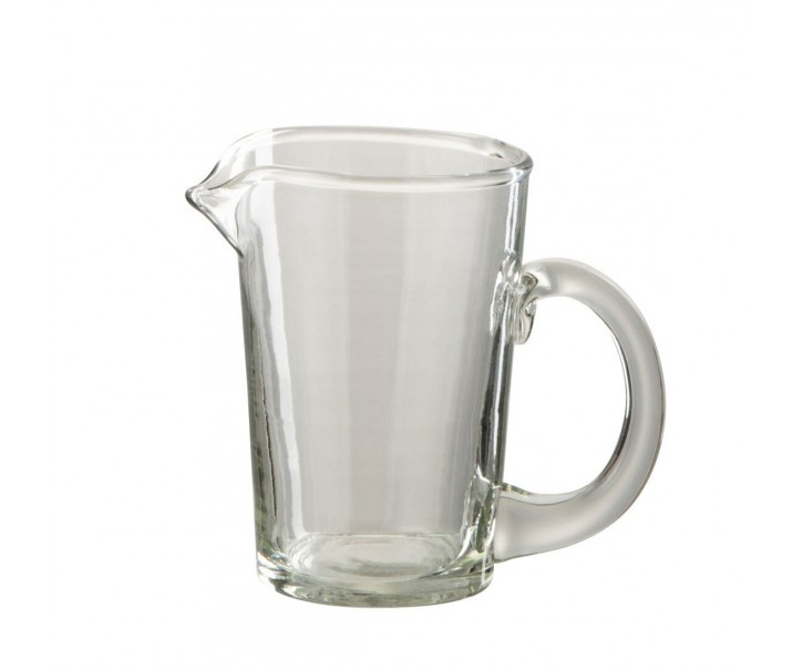 Transparetní skleněný džbánek Ella S - 11*6*9cm / 150ml J-Line by Jolipa