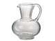 Transparetní skleněný džbán s bublinkami Yones M- 16*15*21cm J-Line by Jolipa