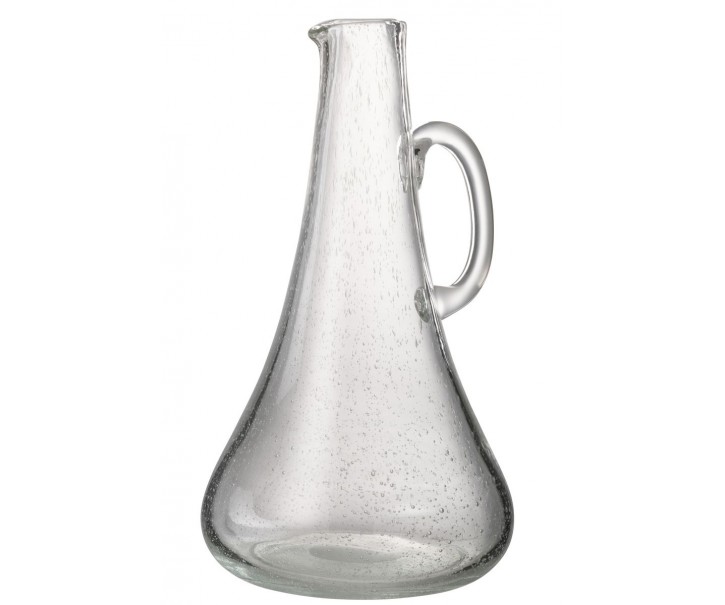 Transparetní skleněný džbán s bublinkami Yones L - 19*19*34cm J-Line by Jolipa