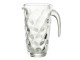 Transparentní skleněný džbán s bublinami Loupe - 17*12*22cm / 1000ml J-Line by Jolipa