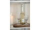 Reliéfní transparentní sklenička na noze Embossed - Ø8*17cm / 200ml J-Line by Jolipa