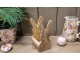 Dřevěná přepravka s králíčkem Rabbit wood - 16*12*25 cm Clayre & Eef