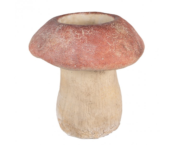Cementový květináč houba Mushroom - Ø 21*23 cm Clayre & Eef