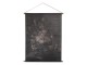 Nástěnná vintage mapa s květy Floral print - 76*97cm Chic Antique