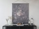 Nástěnná vintage mapa s květy Floral print IV - 124*145cm Chic Antique